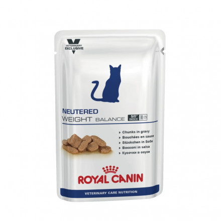 Royal Canin Neutered Weight Balance Контроль Веса для Кастрированных котов - 100 гр х 12
