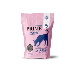 Prime Healthy Skin&amp;Coat сухой корм для собак, для кожи и шерсти, с лососем - 500 г