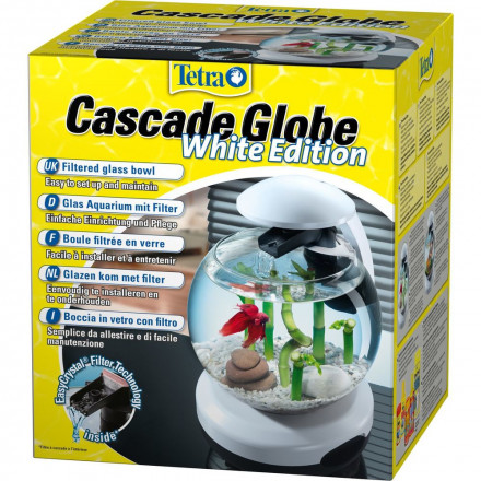 Tetra Cascade Globe White комплекс аквариумный белый - 6,8 л