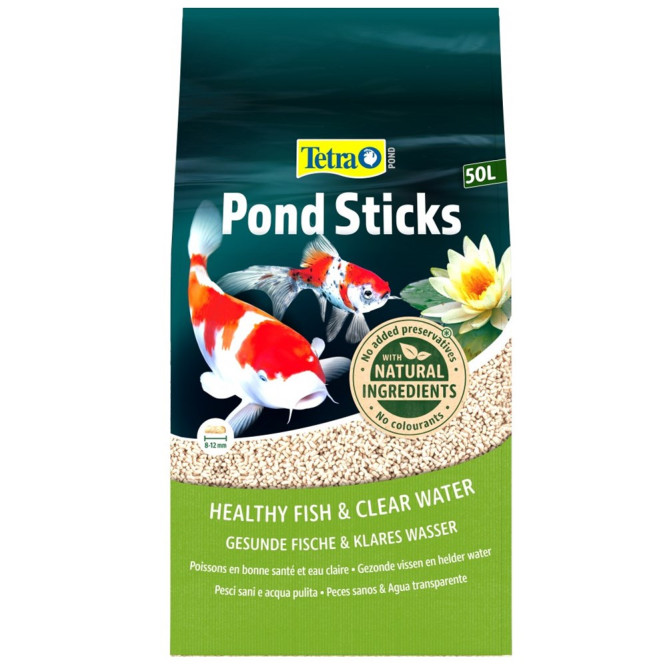 Tetra Pond Sticks корм для прудовых рыб в палочках 50 л
