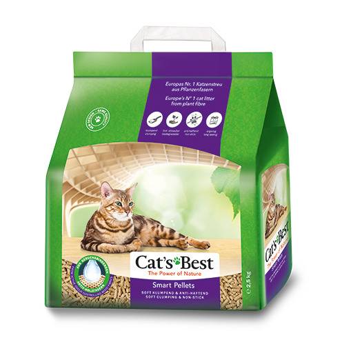 Купить наполнитель cats best smart pellets древесный ...