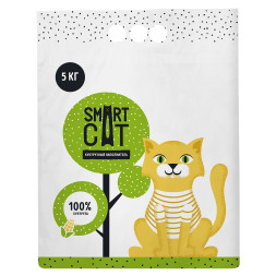 Smart Cat наполнитель кукурузный - 7,2 л (5 кг)