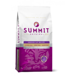 Summit Holistic Original 3 Meat, Indoor Cat Recipe CF сухой корм холистик с цыпленком, лососем и индейкой для домашних котят и кошек - 6,8 кг