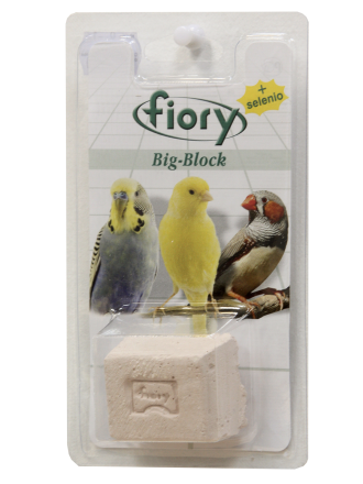 Fiory био-камень для птиц Big-Block с селеном