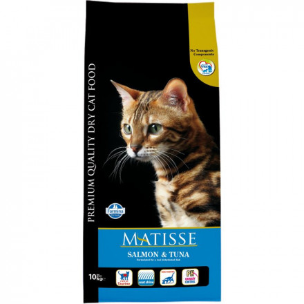 Farmina Matisse Salmon &amp; Tuna сухой корм для взрослых кошек с лососем и тунцом - 10 кг