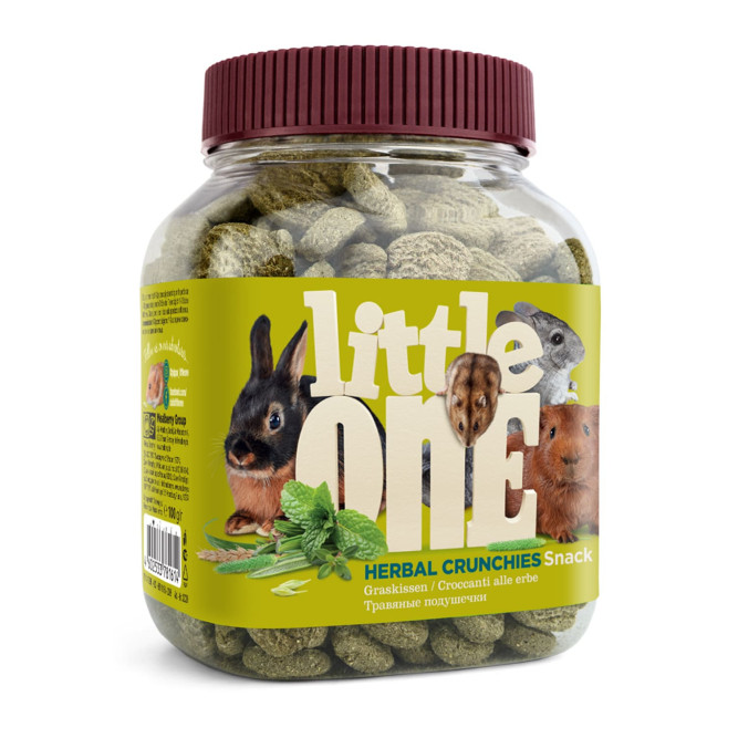 Little One лакомство для грызунов травяные подушечки - 100 г