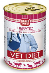 Solid Natura VET Hepatic диета для собак влажный 0,34 кг (12 шт в уп)