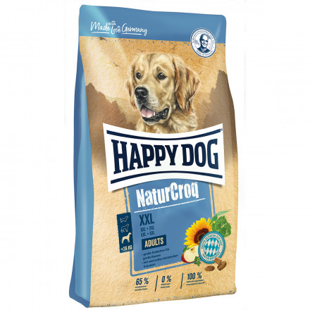Happy Dog NaturCroq XXL сухой корм для взрослых собак крупных и гигантских пород - 15 кг