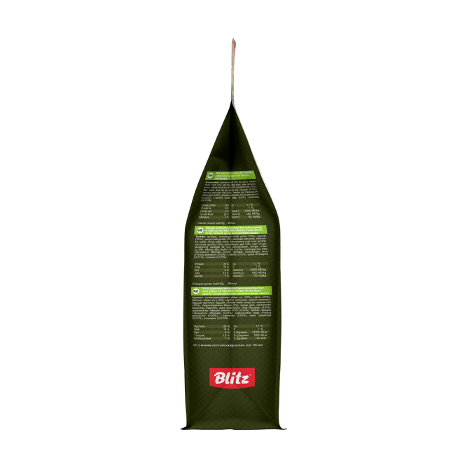 Blitz Holistic Fresh Duck сухой монопротеиновый корм для взрослых собак мелких пород, при чувствительном пищеварении со свежей уткой - 1,5 кг