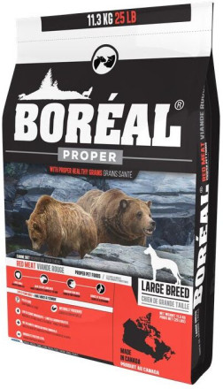 Boreal Proper сухой корм для собак крупных пород с красным мясом - 11,33 кг