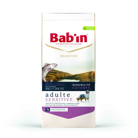 Babin Selective Adulte Sensitive сухой корм для взрослых собак с чувствительным пищеварением с лососем - 3 кг