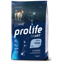 Prolife Smart Adult Mini сухой корм для собак с форелью и рисом - 0,6 кг