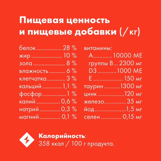 Ultra полнорационный сухой корм для взрослых стерилизованных кошек и кастрированных котов, с рыбой - 1,5 кг