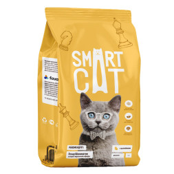 Smart Cat сухой корм для котят с цыпленком - 5 кг