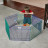 MidWest Critterville Вольер для грызунов и мелких собак, 6 панелей 48х38 см, цветной