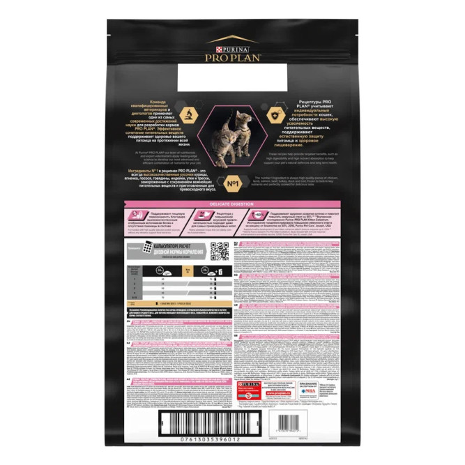 Pro Plan Kitten Delicate Digestion сухой корм для котят с чувствительным пищеварением, с индейкой - 10 кг