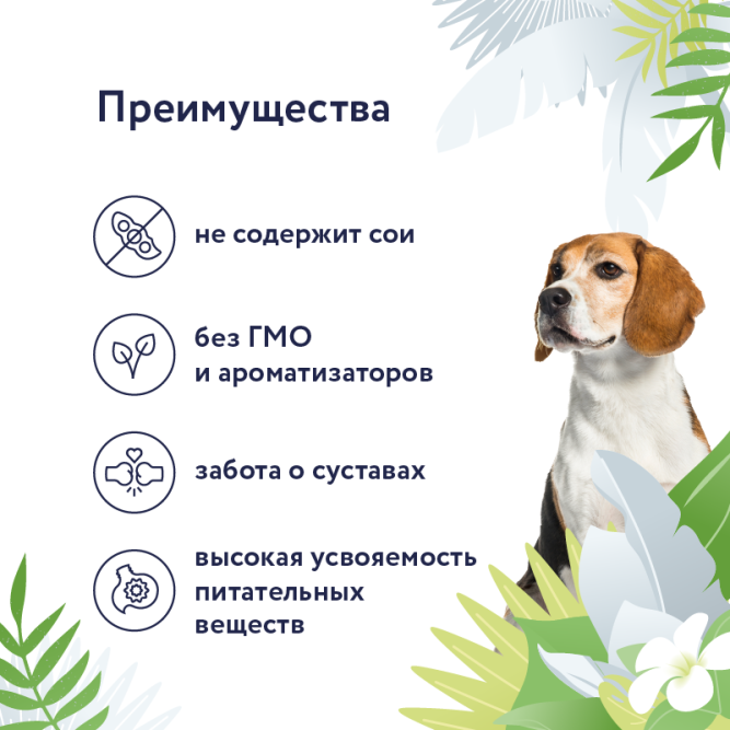 Florida Preventive Line Mobility консервы для собак при профилактике болезеней опорно-двигательного аппарата, с говядиной - 100 г x 24 шт