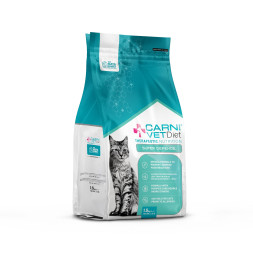 CARNI Vet Diet Cat Super Defense диетический сухой корм для кошек при пищевой непереносимости и аллергии - 1,5 кг
