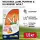 Farmina N&D Pumpkin Cat Neutered сухой беззерновой корм для стерилизованны кошек с тыквой, ягненком и черникой - 1,5 кг