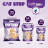 Cat Step Arctic Lavender наполнитель силикагелевый впитывающий с ароматом лаванды - 3,8 л (1,7 кг)