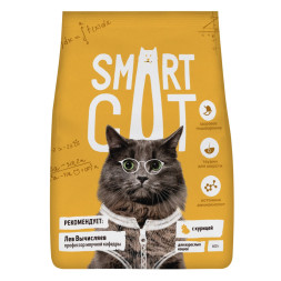 Smart Cat сухой корм для взрослых кошек с курицей - 400 г