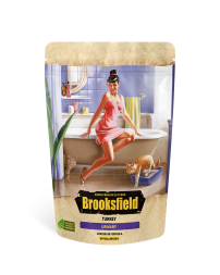 Brooksfield Low Grain Adult Cat Urinary Turkey сухой корм для взрослых кошек, профилактика МКБ, с индейкой и рисом - 400 г