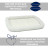 Лежанка MidWest Pet Bed для собак и кошек флисовая 55х33 см, белая