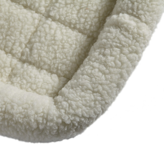 Лежанка MidWest Pet Bed для собак и кошек флисовая 55х33 см, белая