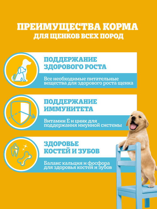 Pedigree влажный корм для щенков от 1 месяца с говядиной в соусе, в паучах - 85 г х 28 шт