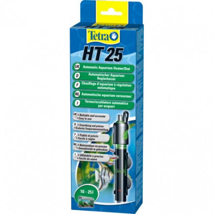 Tetra HT 25 терморегулятор 25 Вт для аквариумов - 10-25 л