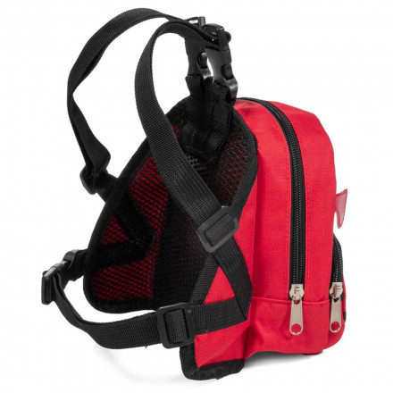 Triol Mini Dogs S рюкзак-шлейка для собак мелких пород &quot;Автобус&quot;, 140х120х160 мм, обхват груди 400-500 мм