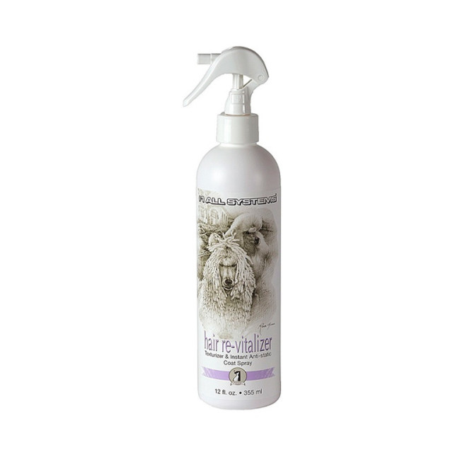 1 All Systems Hair revitalaizer anti-Static spray восстановитель шерсти для животных - 355 мл
