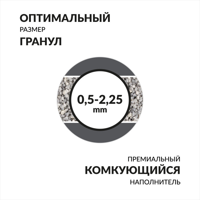 Cat's White Activated Carbon Vanilla комкующийся наполнитель с активированным углем и ароматом ванили для кошачьего туалета - 10 л (8,5 кг)