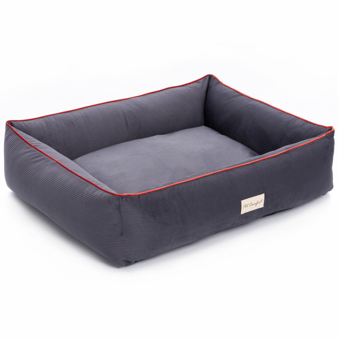 Pet Comfort Golf Vita 01 лежанка для собак крупных пород, размер L (85х105 см), серый