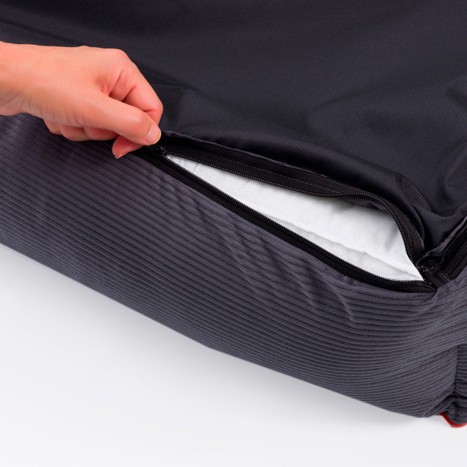 Pet Comfort Golf Vita 01 лежанка для собак крупных пород, размер L (85х105 см), серый