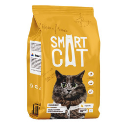 Smart Cat сухой корм для взрослых кошек с курицей - 5 кг