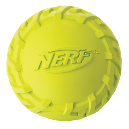 Игрушка для собак Nerf Мяч резиновый пищащий - 7,5 см