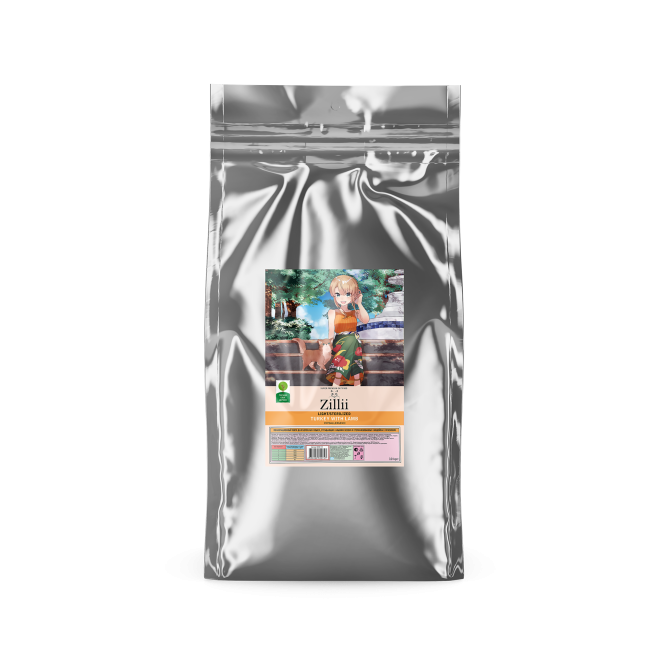 Zillii Light/Sterilized Cat сухой корм для взрослых кошек с избыточным весом и стерилизованных с индейкой и ягненком - 10 кг