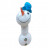 GiGwi игрушка для собак Снеговик с пищалкой