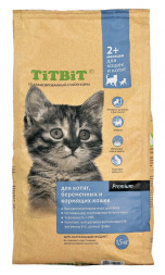 TiTBiT сухой корм для котят, беременных и кормящих кошек - 1,5 кг