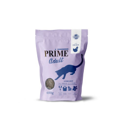 Prime Sterilized сухой корм для стерилизованных кошек с курицей - 400 г