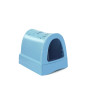 Изображение товара Imac Zumac туалет для кошек закрытый пепельно-синий - 40х56х42,5 см.