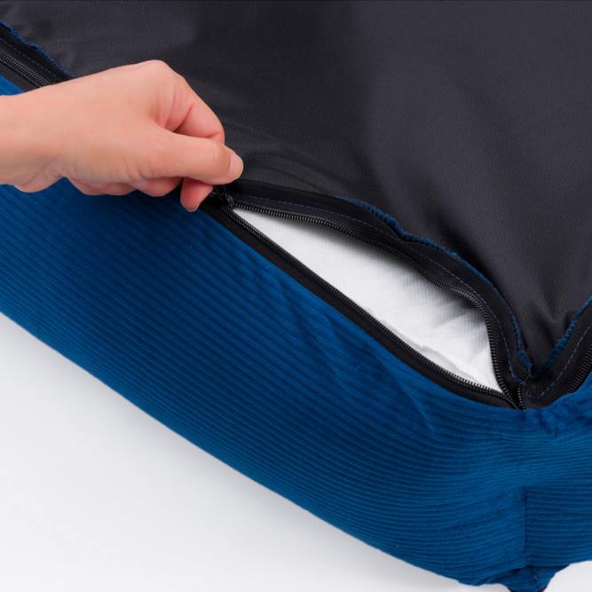 Pet Comfort Golf Vita 03 лежанка для собак крупных пород, размер L (85х105 см), синий