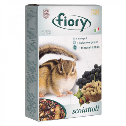 Fiory корм для белок Scoiattoli - 850 г