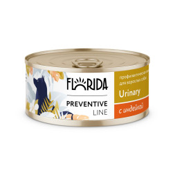 Florida Preventive Line Urinary консервы для собак при профилактике мочекаменной болезни, с индейкой - 100 г x 24 шт