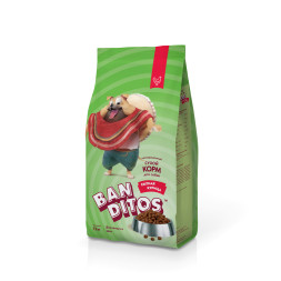 Banditos сухой корм для взрослых собак всех пород, с курицей - 12 кг