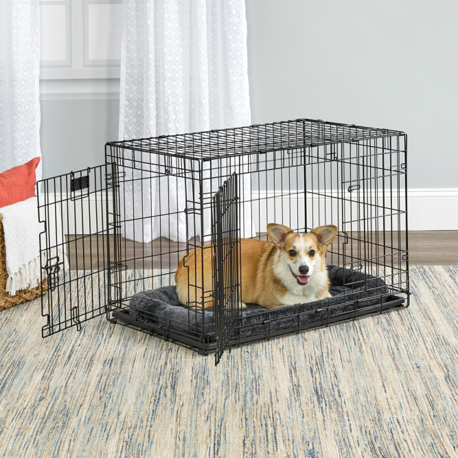 MidWest Contour клетка для собак 93х60х62 см, 2 двери