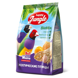 Happy Jungle корм для экзотических птиц - 500 г