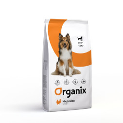 Organix Adult Dog Turkey сухой корм для взрослых собак всех пород с чувствительным пищеварением, с индейкой - 12 кг