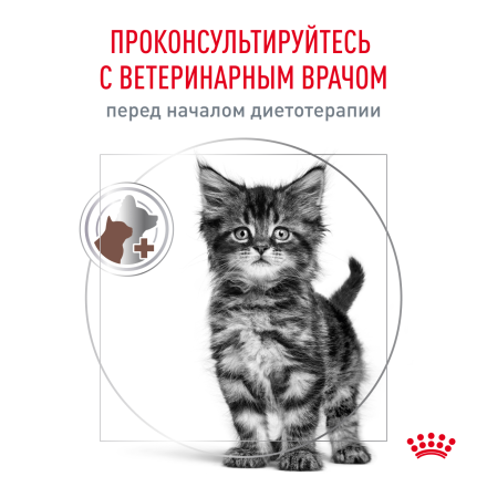 Royal Canin Gastrointestinal Kitten сухой диетический корм для котят от 2 до 10 месяцев, при нарушениях пищеварения - 400 г